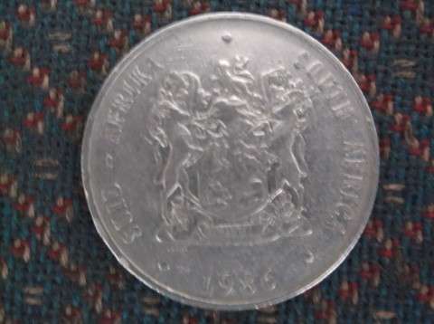 1986 R1 COIN SOUTH AFRUCA